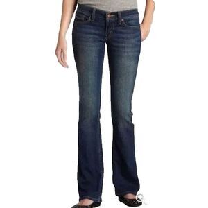 Y2K Levis Too Superlow 524 Lowrise Bootcut Jeans  Size 1 short  Western Cowgirl